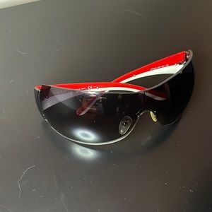 Y2K Prada SPR 54G aviator sunglasses